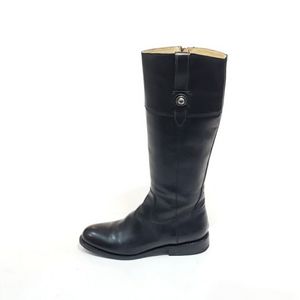 FRYE Jayden Button Tall Riding Boots Leather